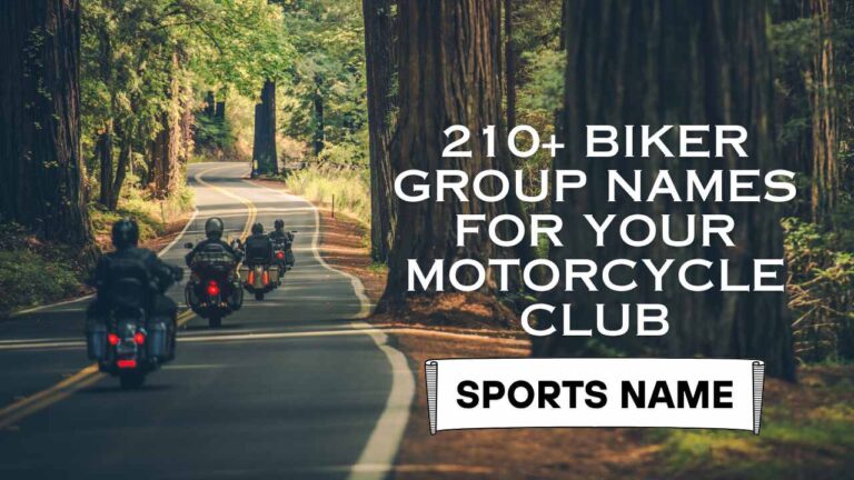 Biker Group Names