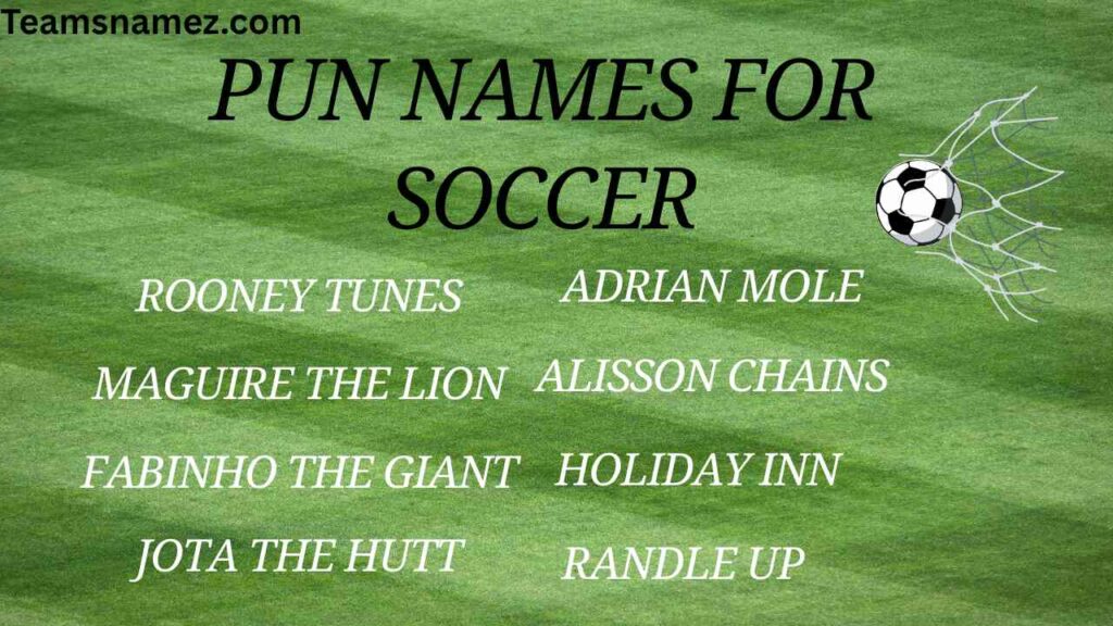 Pun Names for Soccer