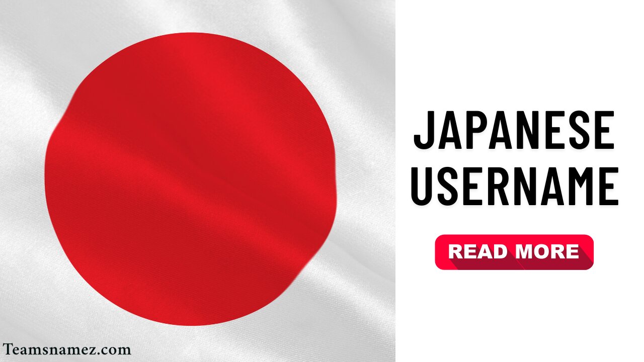 Japanese Username ideas