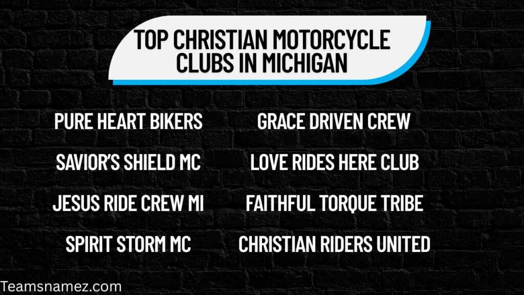 Top Christian Motorcycle Clubs in Michigan