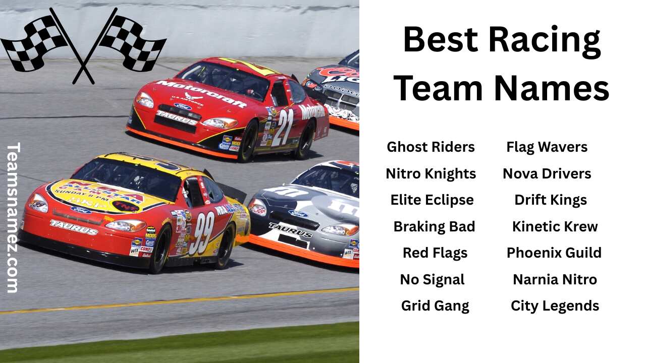 Racing Team Name ideas