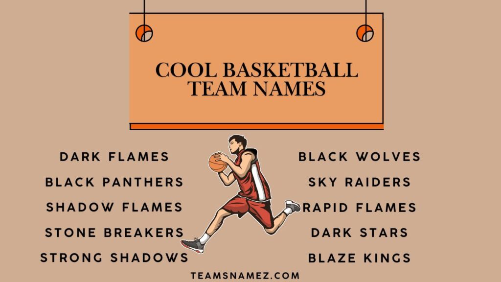 Cool Basketball Team Names