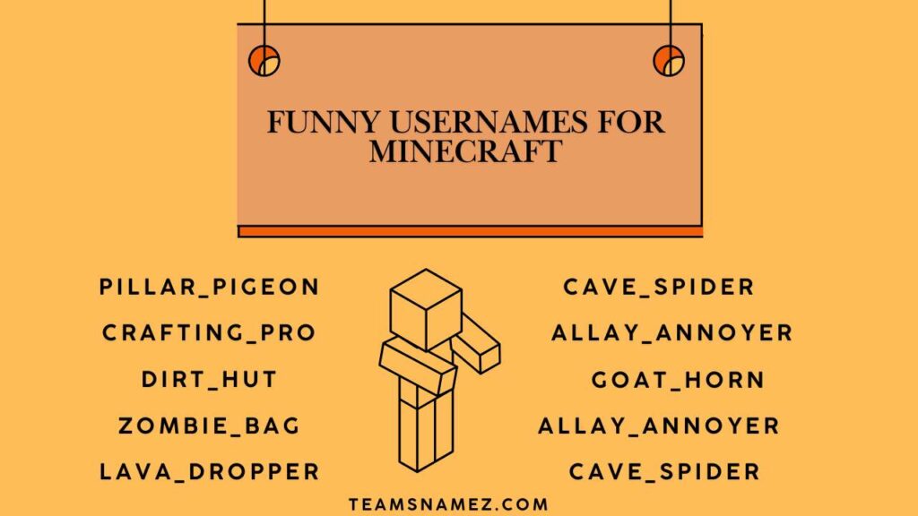 Funny Usernames for Minecraft