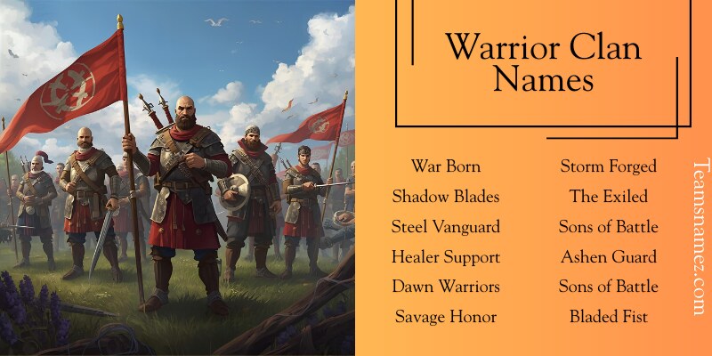 Warrior Clan Names