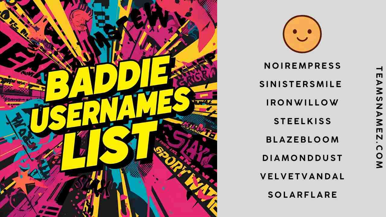 Baddie Usernames ideas