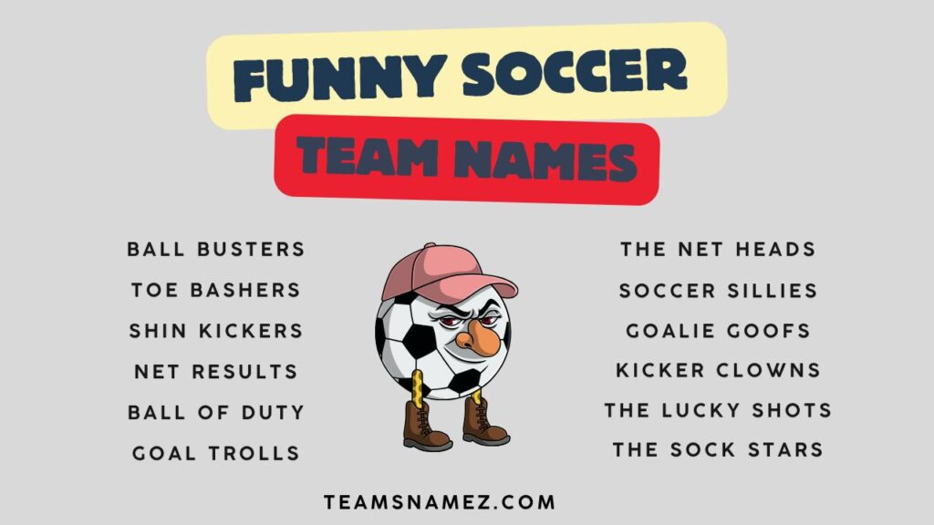Funny Soccer Team Names ideas