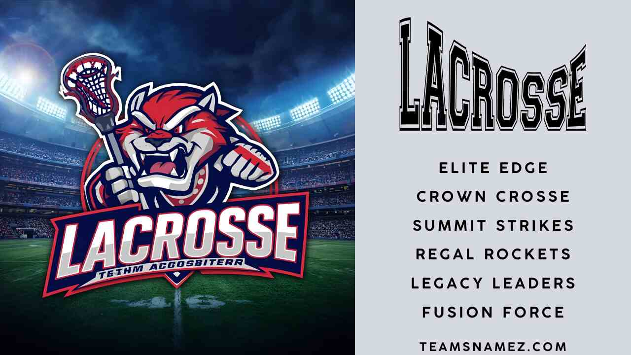 Lacrosse Team Names ideas