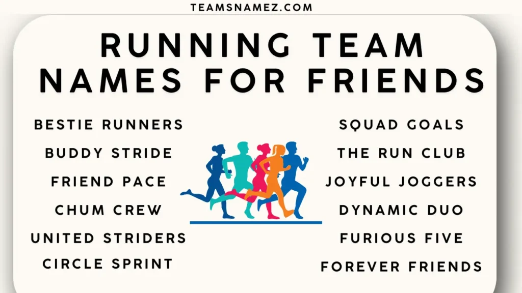 Running Team Names ideas for Friends