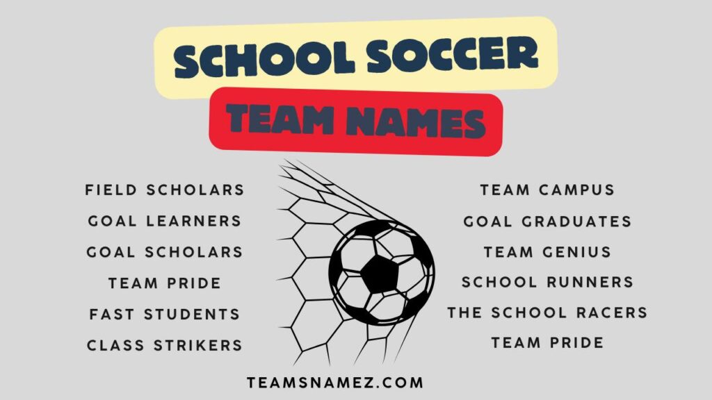 School Soccer Team Names ideas